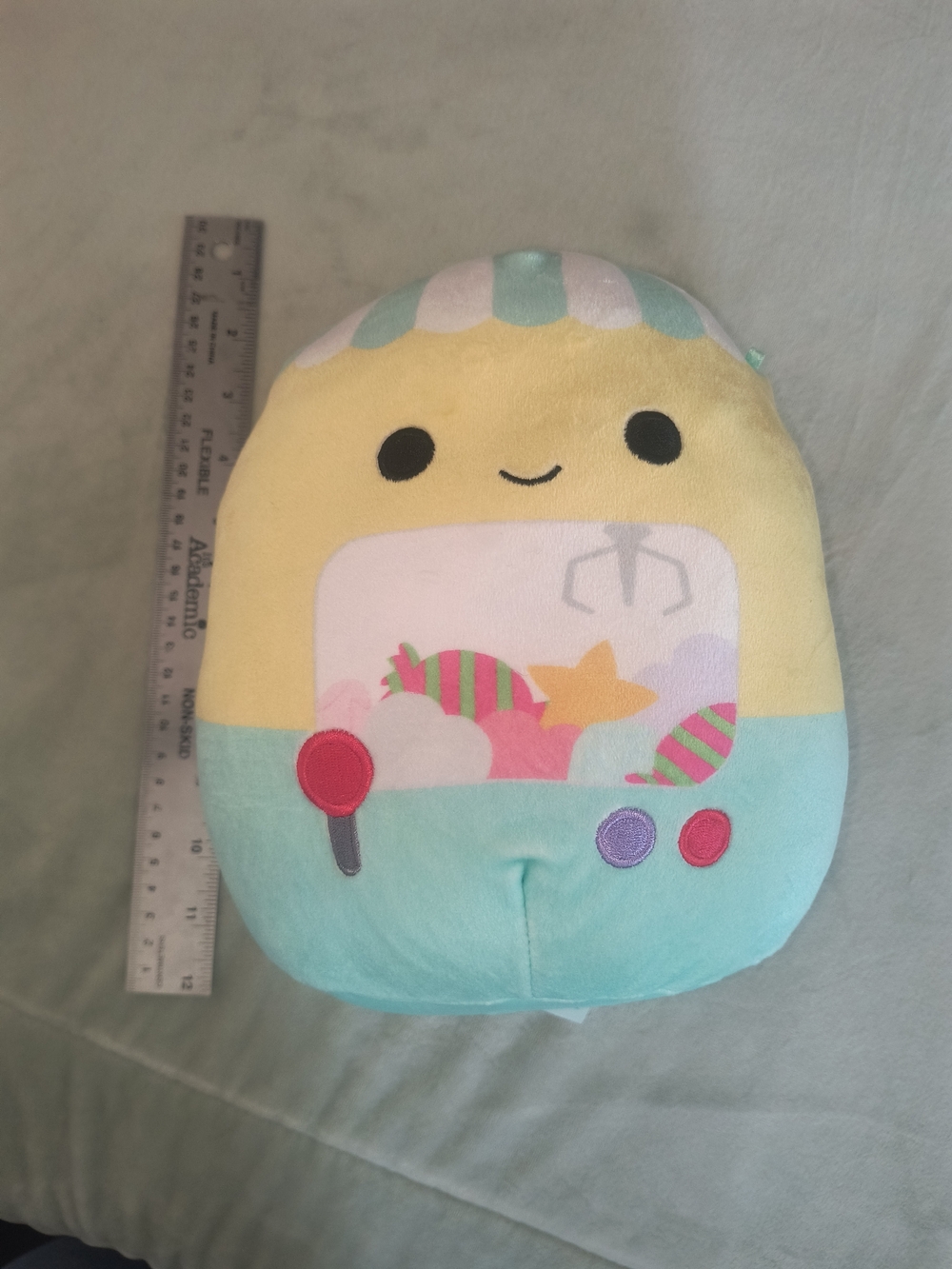Squishmallows Yellow & Light Blue Candy Claw Machine Plush
